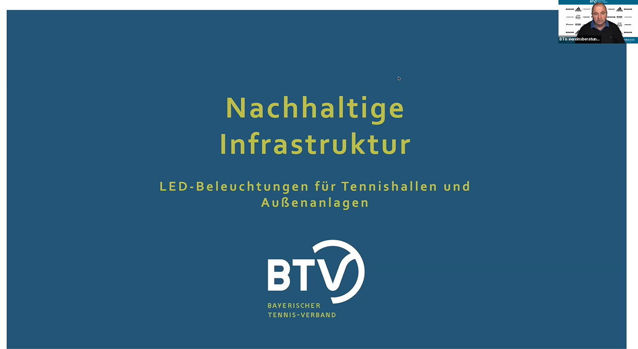 Workout Tennislicht: LED Beleuchtung in Tennishallen und auf Freiplätzen