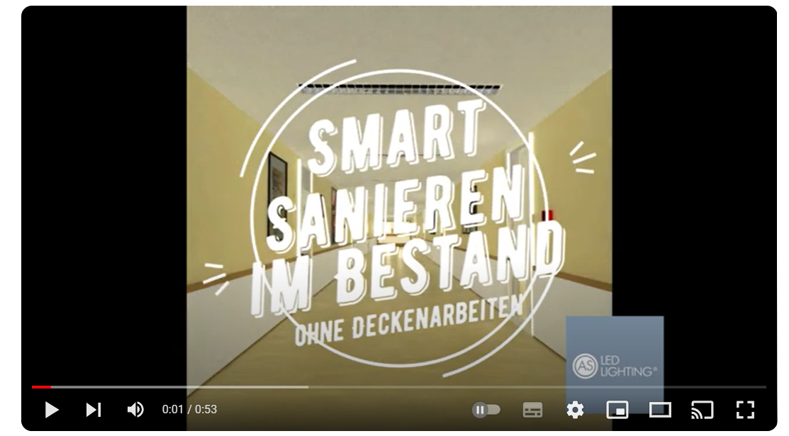 Kurzvideo: Langfeldleuchten easy sanieren