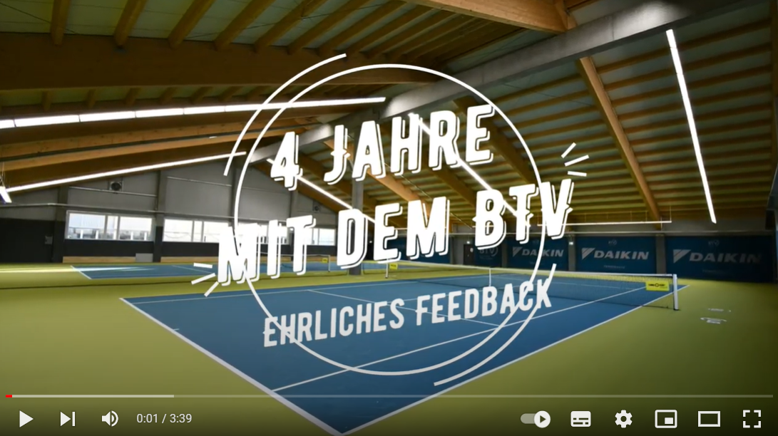 Videointerview zur Lichtpartnerschaft des BTV mit AS LED Lighting - Feedback vom Verband und vom Profitrainer