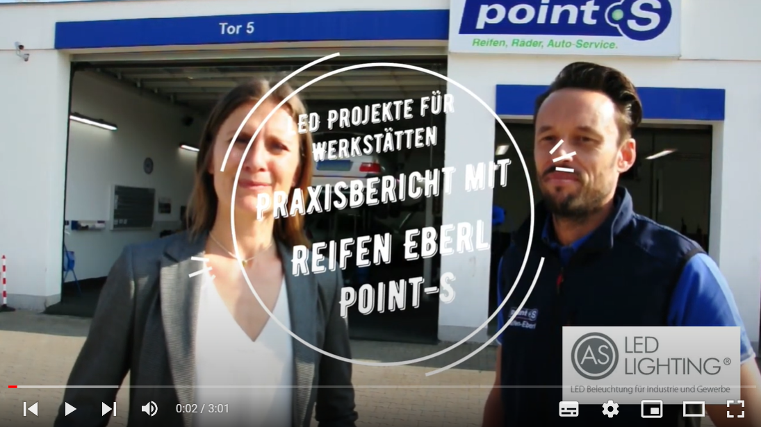 Videobericht kfz werkstätten auf LED umrüsten