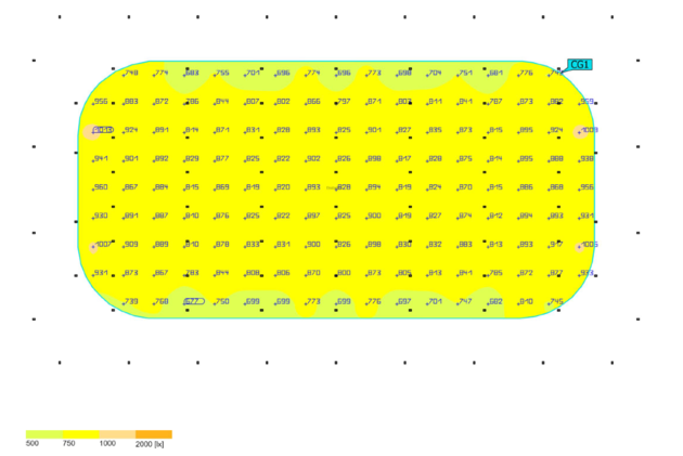 Lichplanung Donaubad Neu-Ulm Eissporthalle