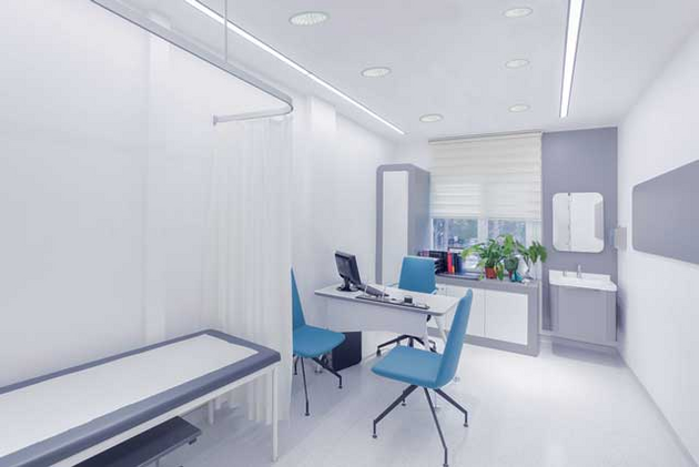 Blendfreiheit schafft Wohlbefinden - ob im Gesundheitswesen, Handwerk oder Büro