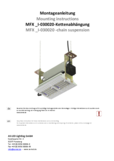Montageanleitung Kettenabhängung MFX_industry