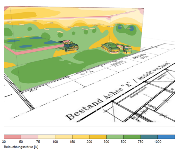 Lichtplanung Medbach Classic KFZ-Werkstatt
