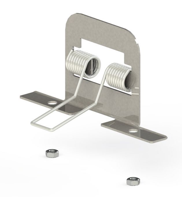 Befestigungs-Set für LED Einbauleuchten ECL-one in gesägte oder flächige Decken