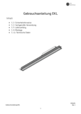 Montageanleitung EKL