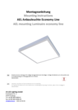 Montageanleitung AEL
